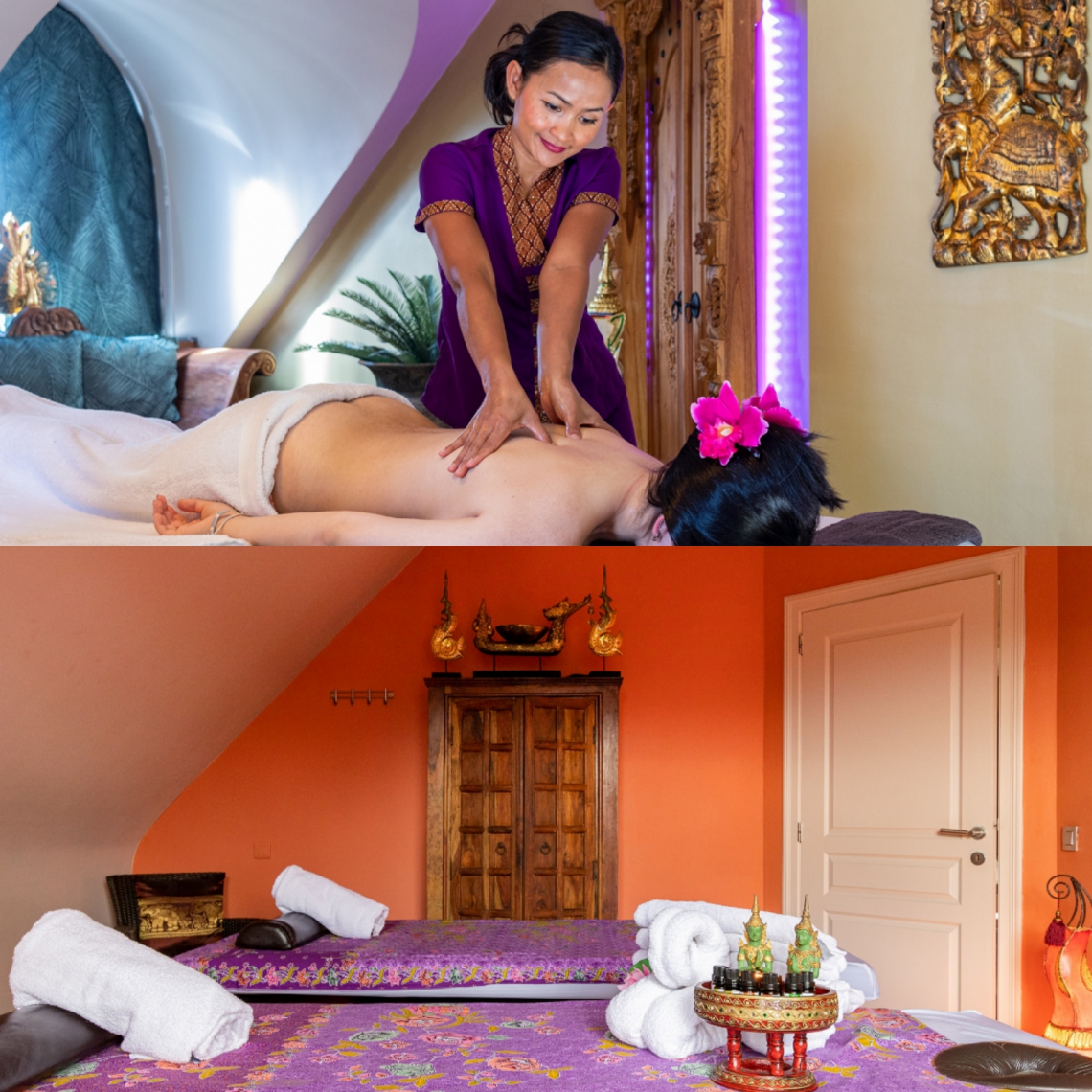 Discover our new massage rooms Ayurveda and Theravada