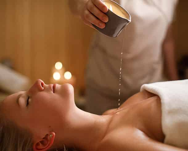 NEW : Candle oil massage